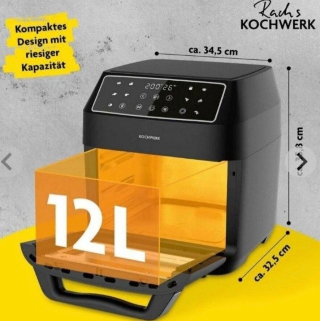 Frytkownica frytownica airfryer mini piekarnik grill