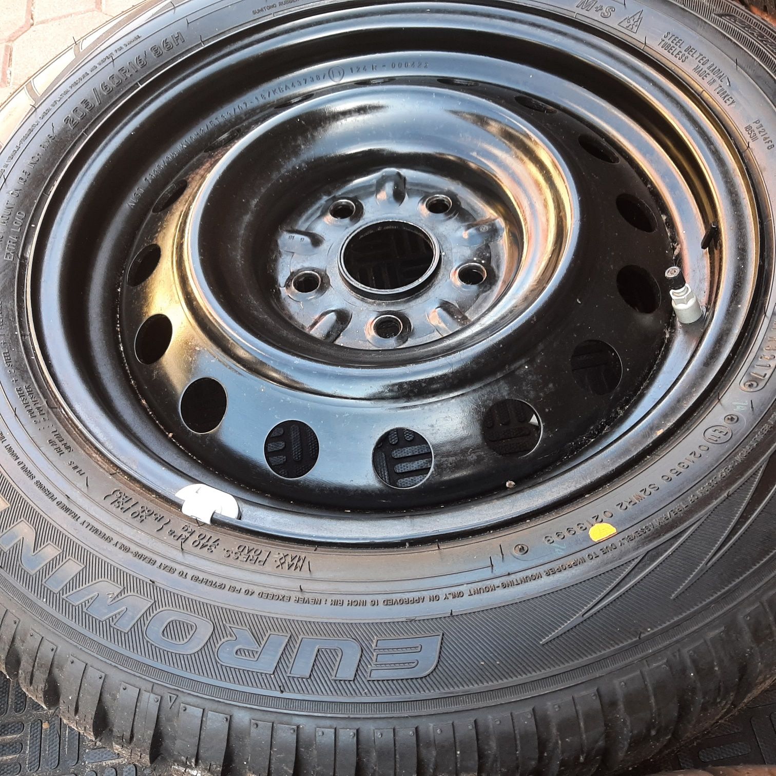 Oryginalne Felgi Stalowe Toyota R16 5x114.3 6.5J ET 39