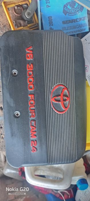 Декоративная накладка двигуна 3.0 Toyota Camry 30 2001-2006