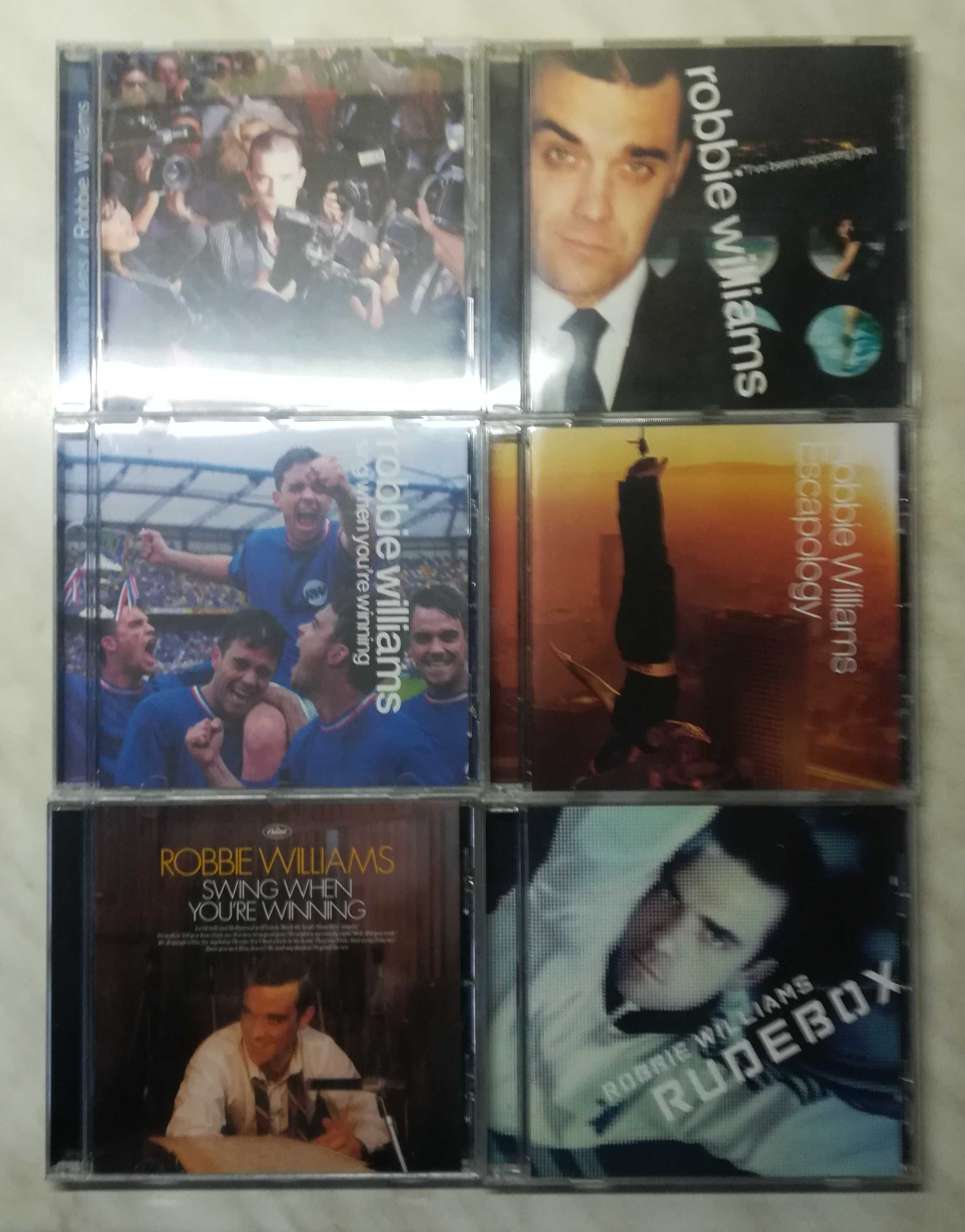 Robbie Williams  12cd.Różne stany od idealnego po BDB-  KOMPLET !