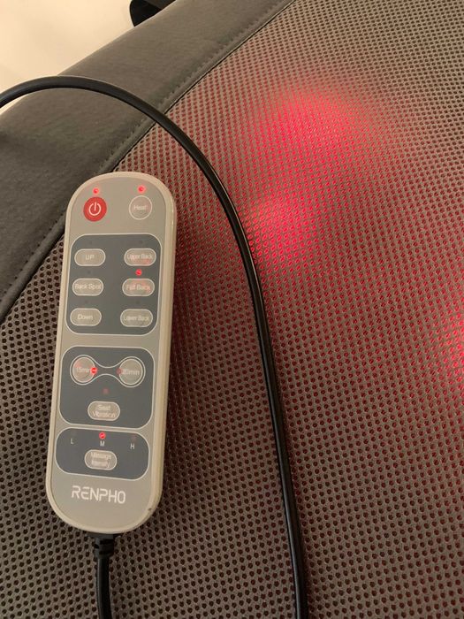RENPHO RF BM086 Fotel Masażer pleców do masażu Shiatsu w kształcie S