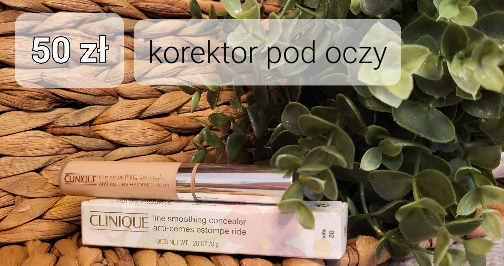 Clinique line smoothing concealer korektor pod oczy