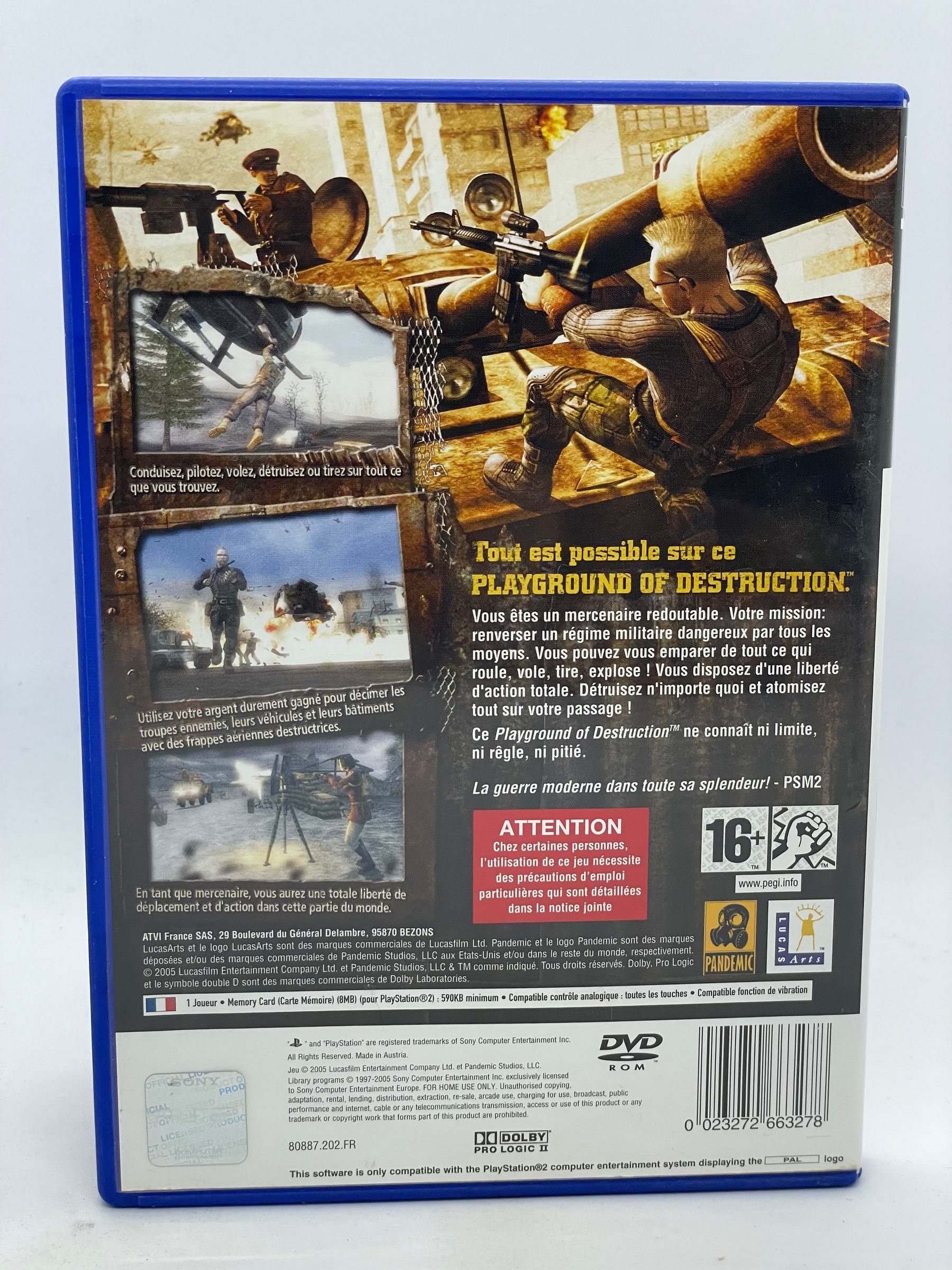 Mercenaries PS2 (FR)