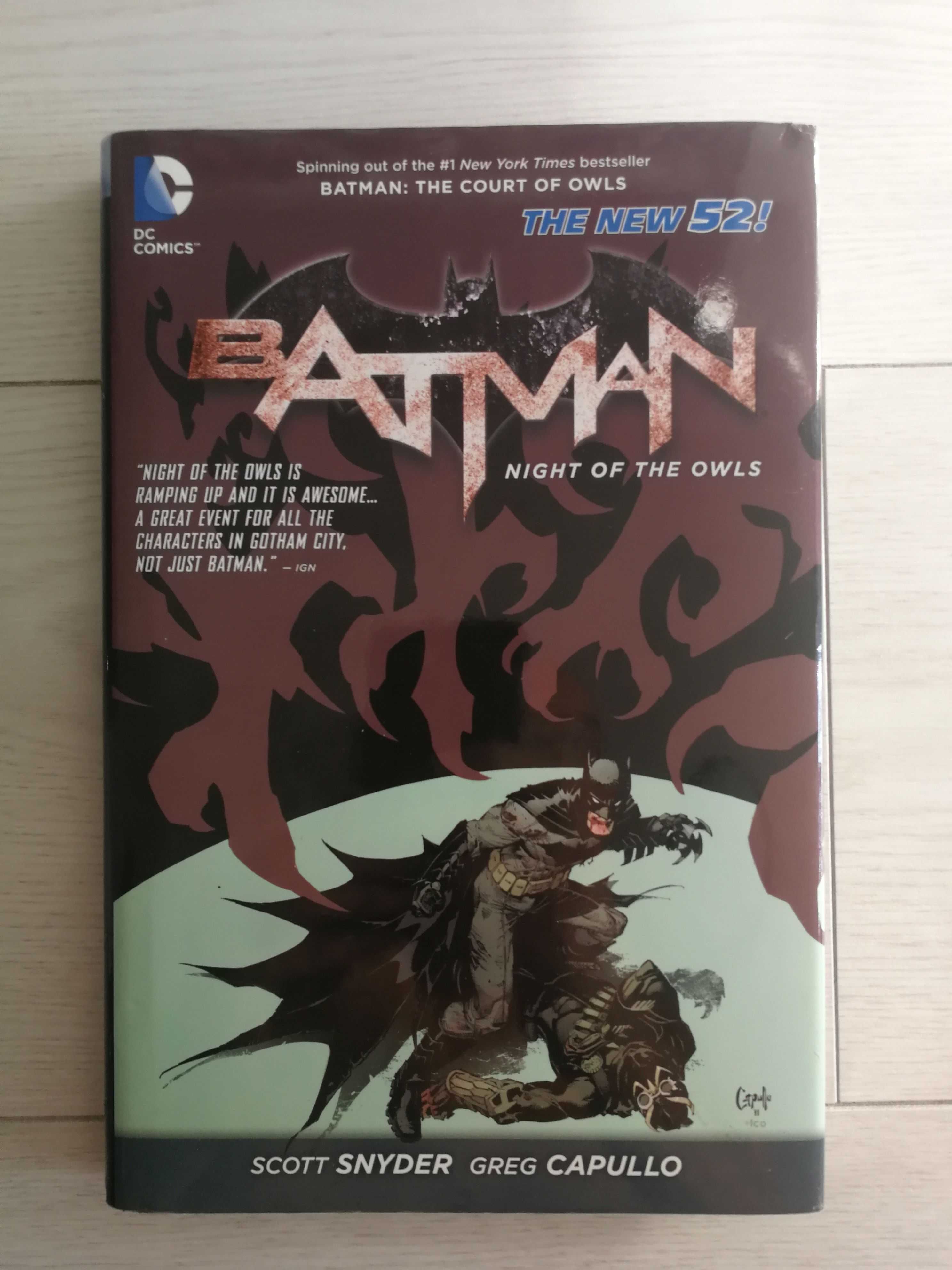 Batman Night of the Owls HC ENG DC The New 52