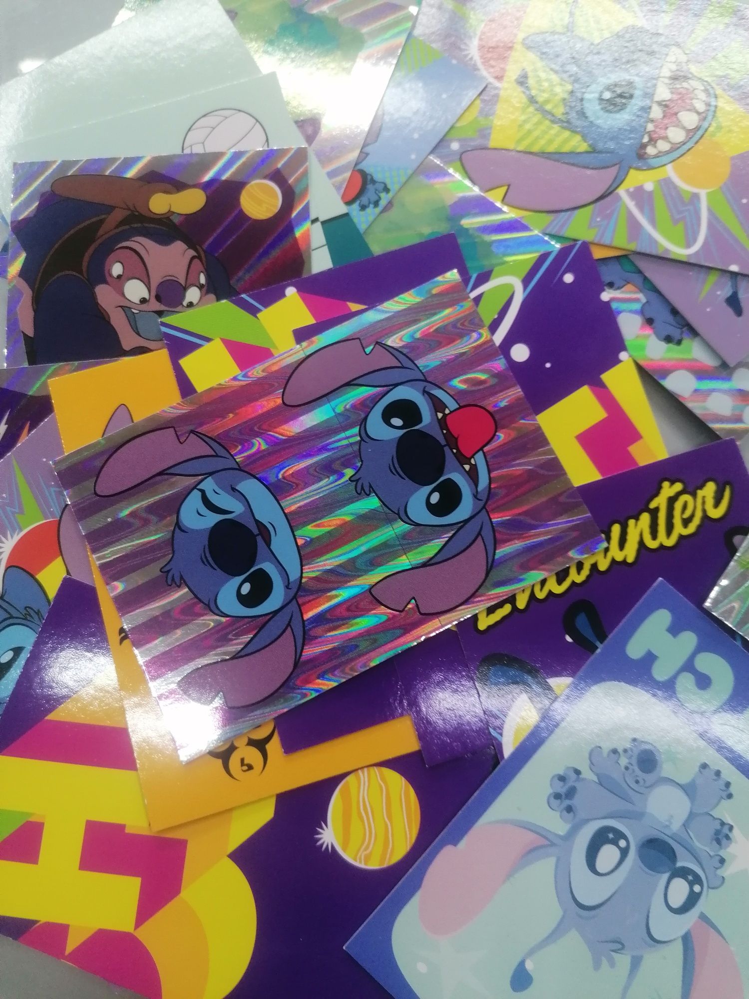 Cartas/cromos Stich : 67 unidades