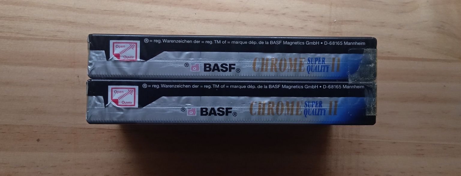 Kaseta magnetofonowa BASF "chrome Super quality II 90