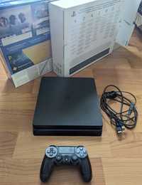 Ps4 slim 1tb с коробкой (без игр)