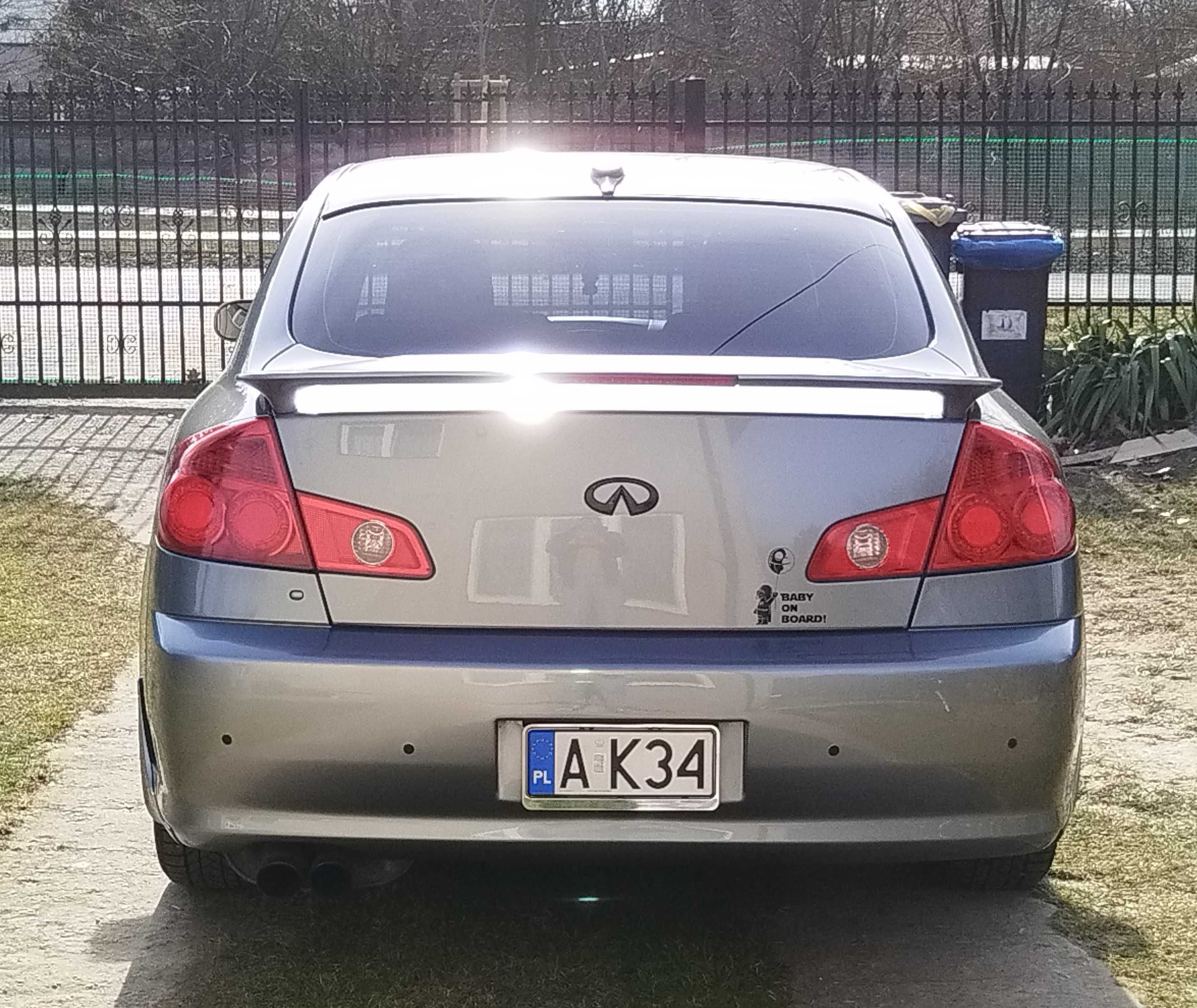 Infiniti G35X 2005r LPG