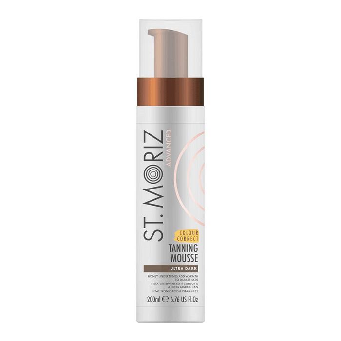 St.Moriz mus do opalania z efektem korekty koloru Ultra Dark 200ml