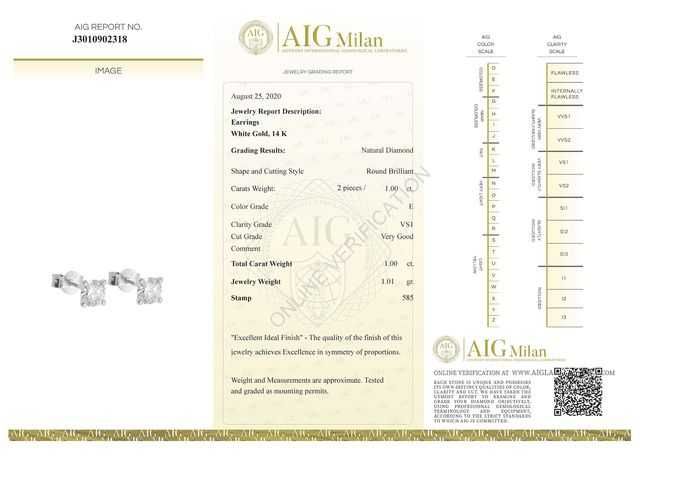 Brincos ouro e diamantes, 1 Quilate. 20% DESCONTO EXTRA!!!