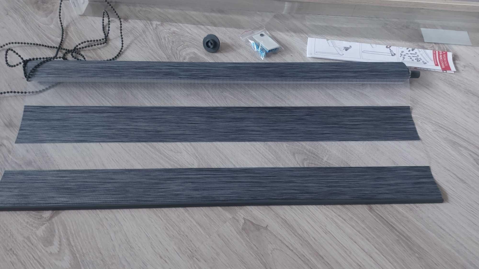 Roleta dzień i noc 70x150 szara