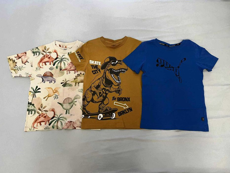 Koszulki z dinozaurami: Next, Cool Club, Puma