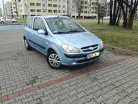 Hyundai Getz LIFT 1.1 benzyna 2006 r Klimatyzacja Przebieg 151600 tys