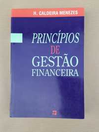 Livro Princípios de Gestão Financeira, H. Caldeira Meneses BOM ESTADO