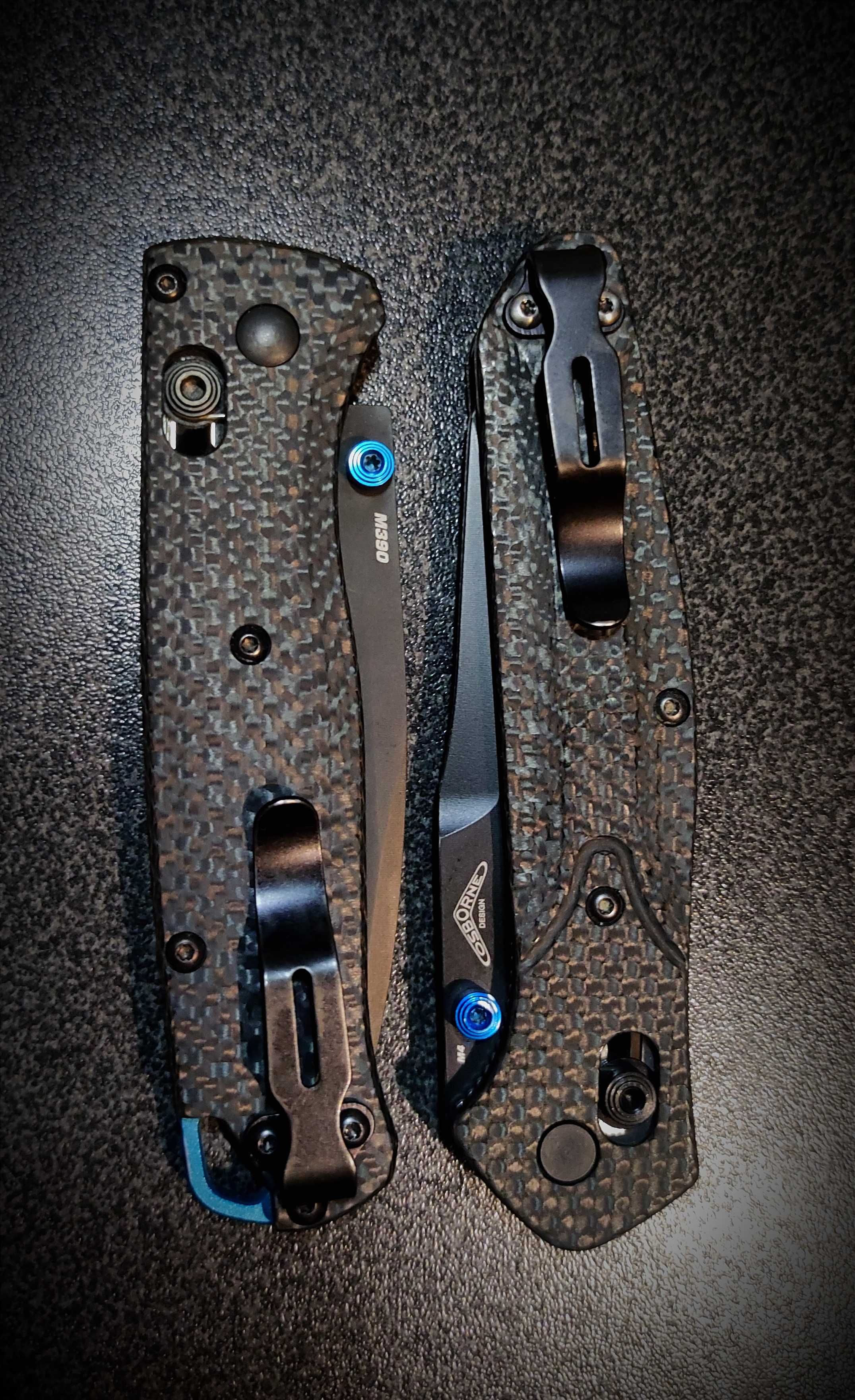 Nóż Benchmade Bugout 535-3 carbon all Black M390