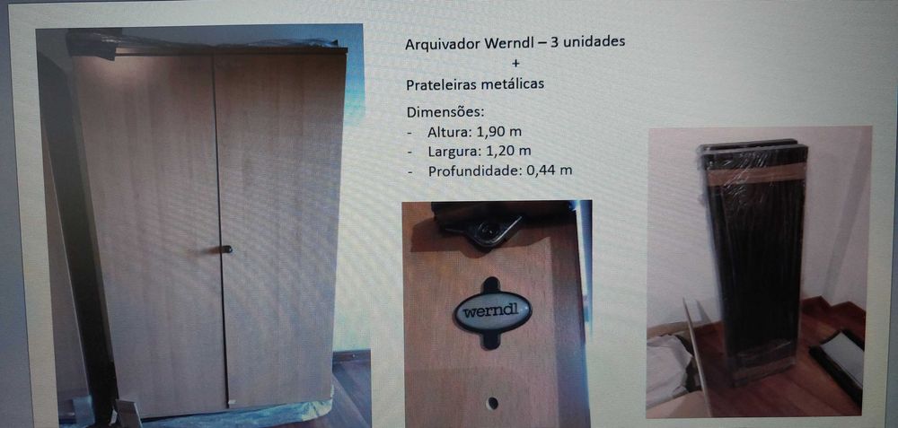 Mobiliário de Escritório - conjunto ou unidades