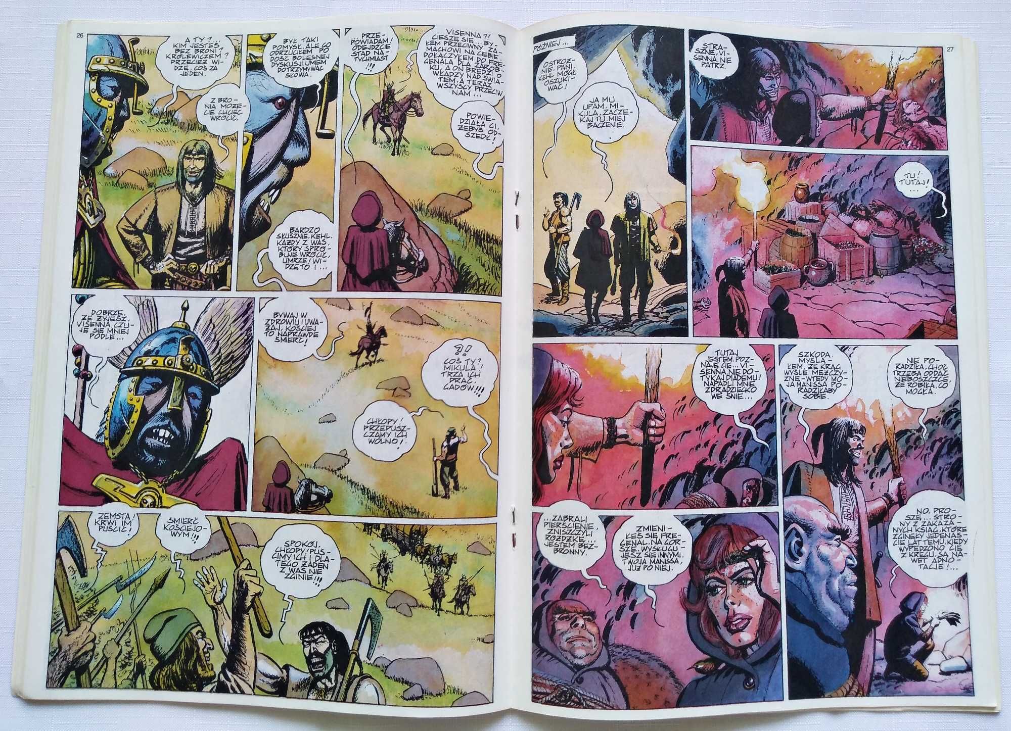 3szt WYDANIE 1 WIEDŹMIN nr 8 9 10 Stary KOMIKS Polch Sapkowski 1993 r.