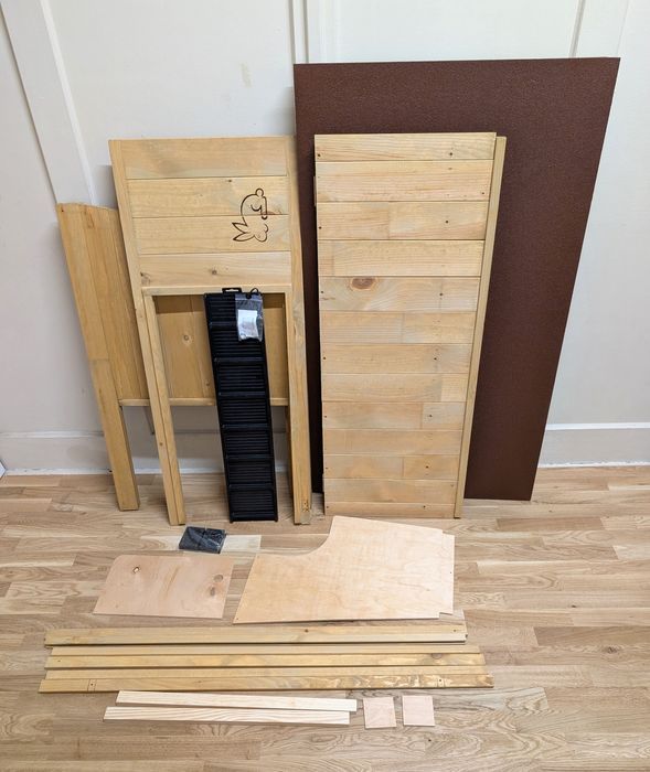 Ferplast Klatka dla Królików Świnek Ranch Brown 115x65x92 Niekompletna