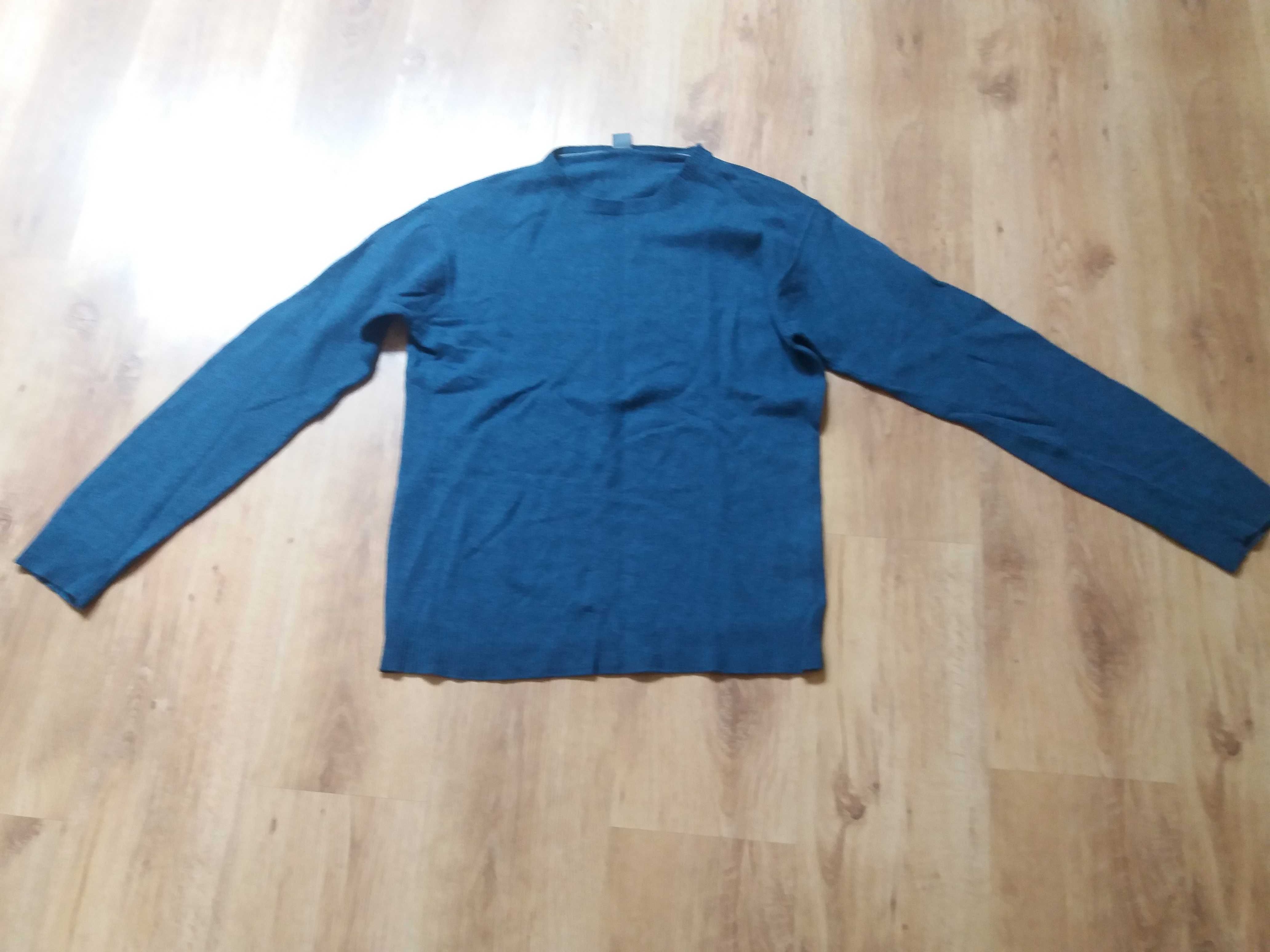 Sweter niebieski EASY L