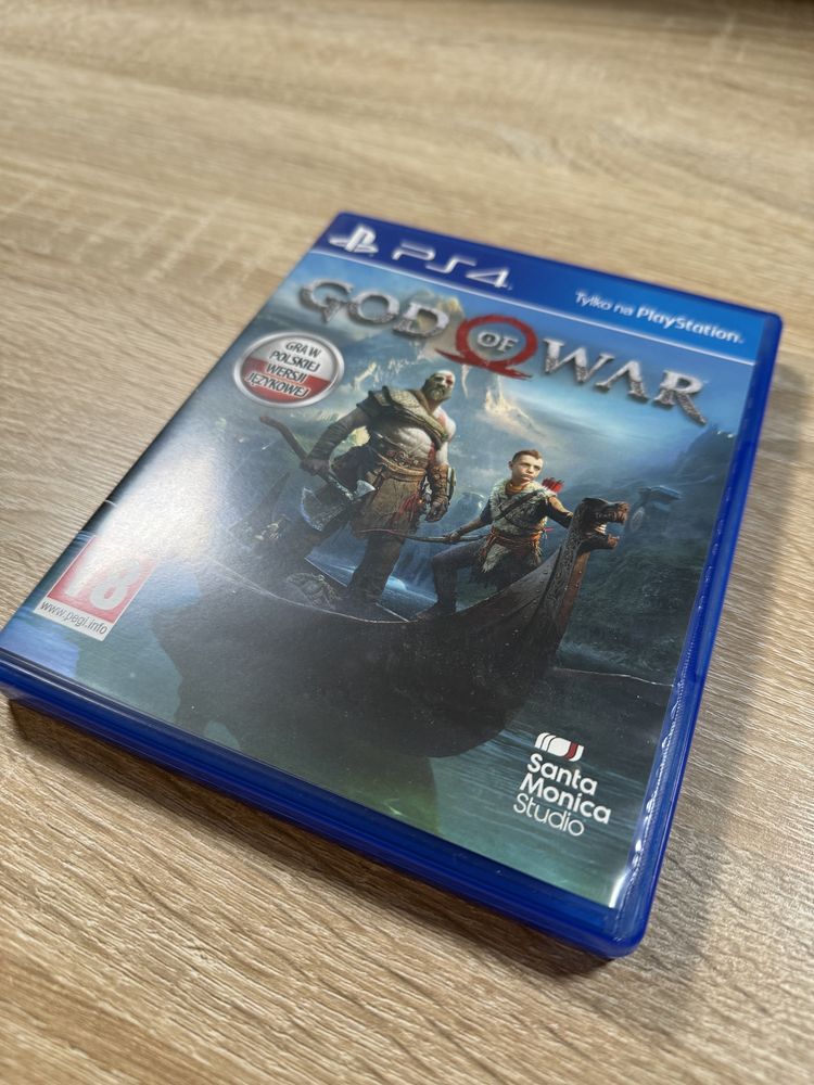God of War PS4 oryginalna okladka