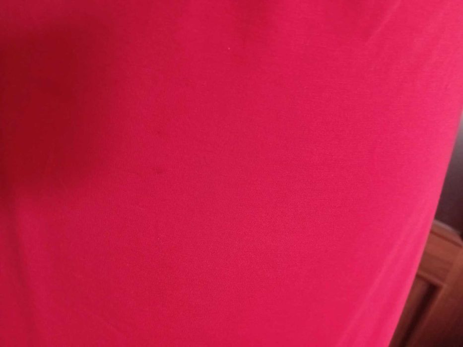 Czerwona długa sukienka Lascana rozm. 38 M bawełna NOWA