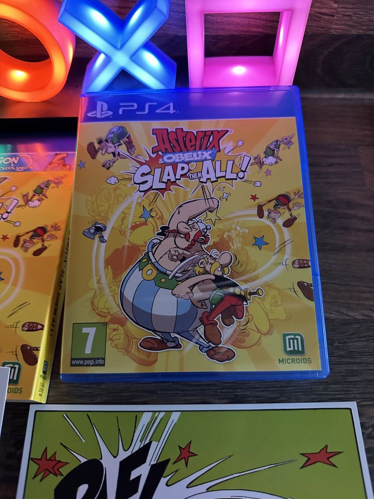 PlayStation Ps 4 Ps 5 Asterix & Obelix Slap Them All! Limited Edycja!