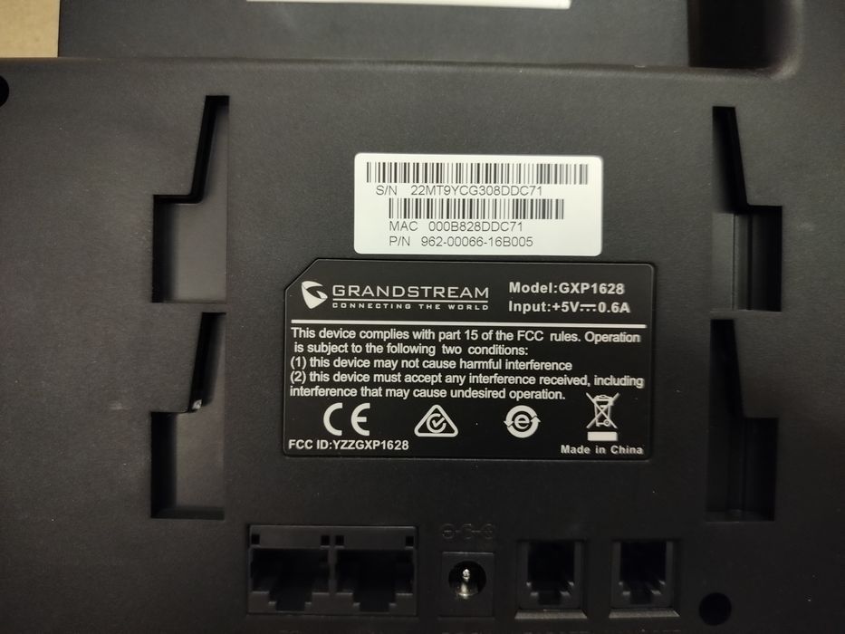 IP телефон Grandstream GXP 1628