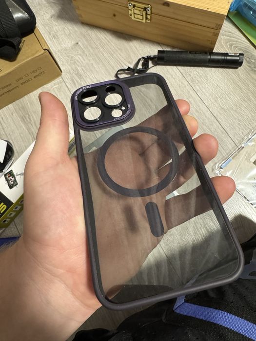 Чехли на iphone 15Pro Max 3шт