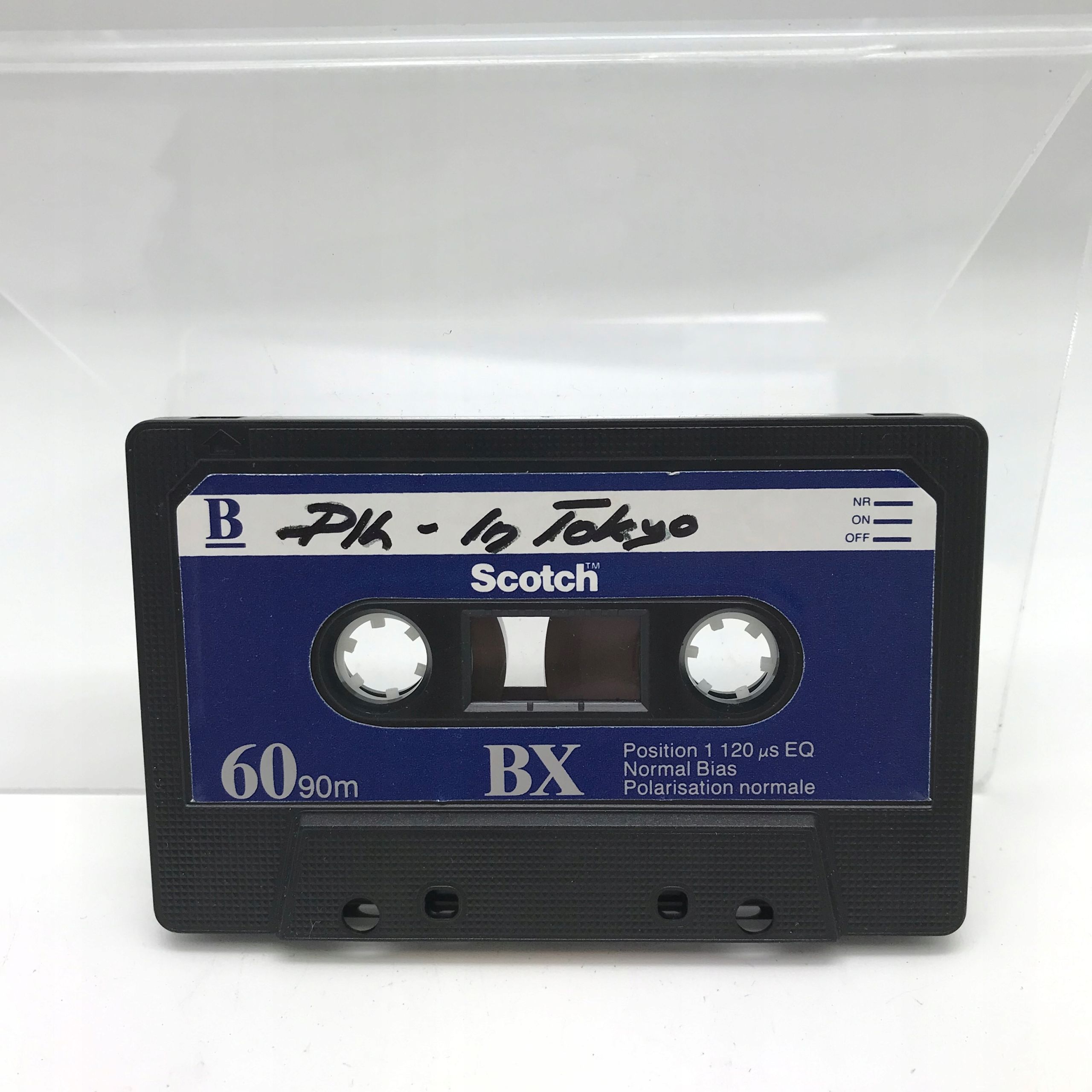 Kaseta - Kaseta magnetofonowa Scotch Bx 60