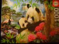 Puzzle com 1000peças de Panda