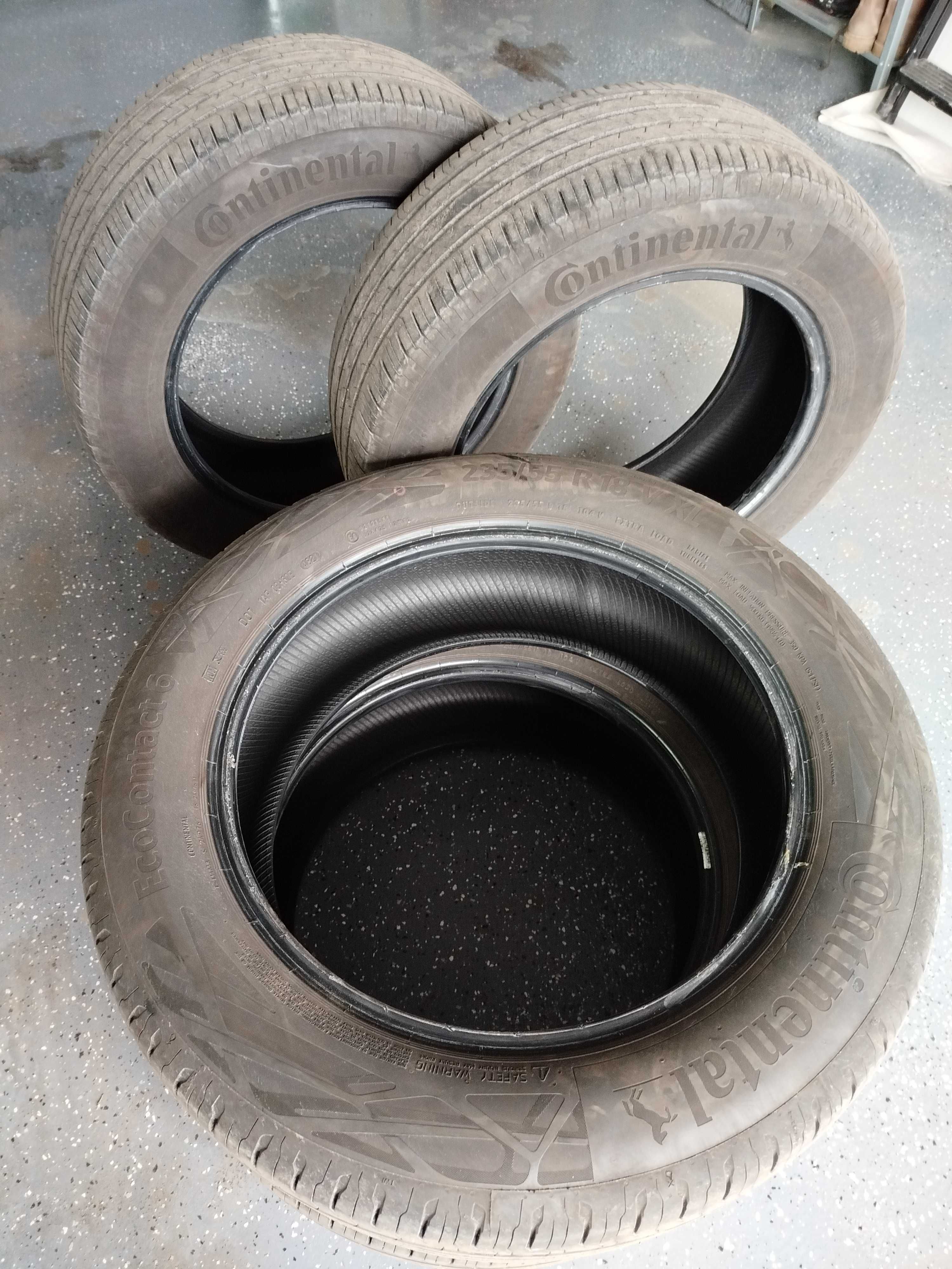 Opony Continental letnie 235/55 r18 V XL