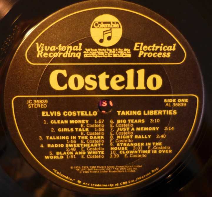 Elvis Costello - Talking Liberties winyl USA 1980 EX- Kraków