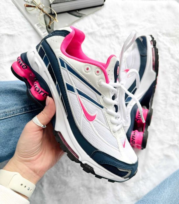 !SALE! Nike Shox Ride 2 Supreme White/Blue/Pink 36 37 38 39 40 41 шокс