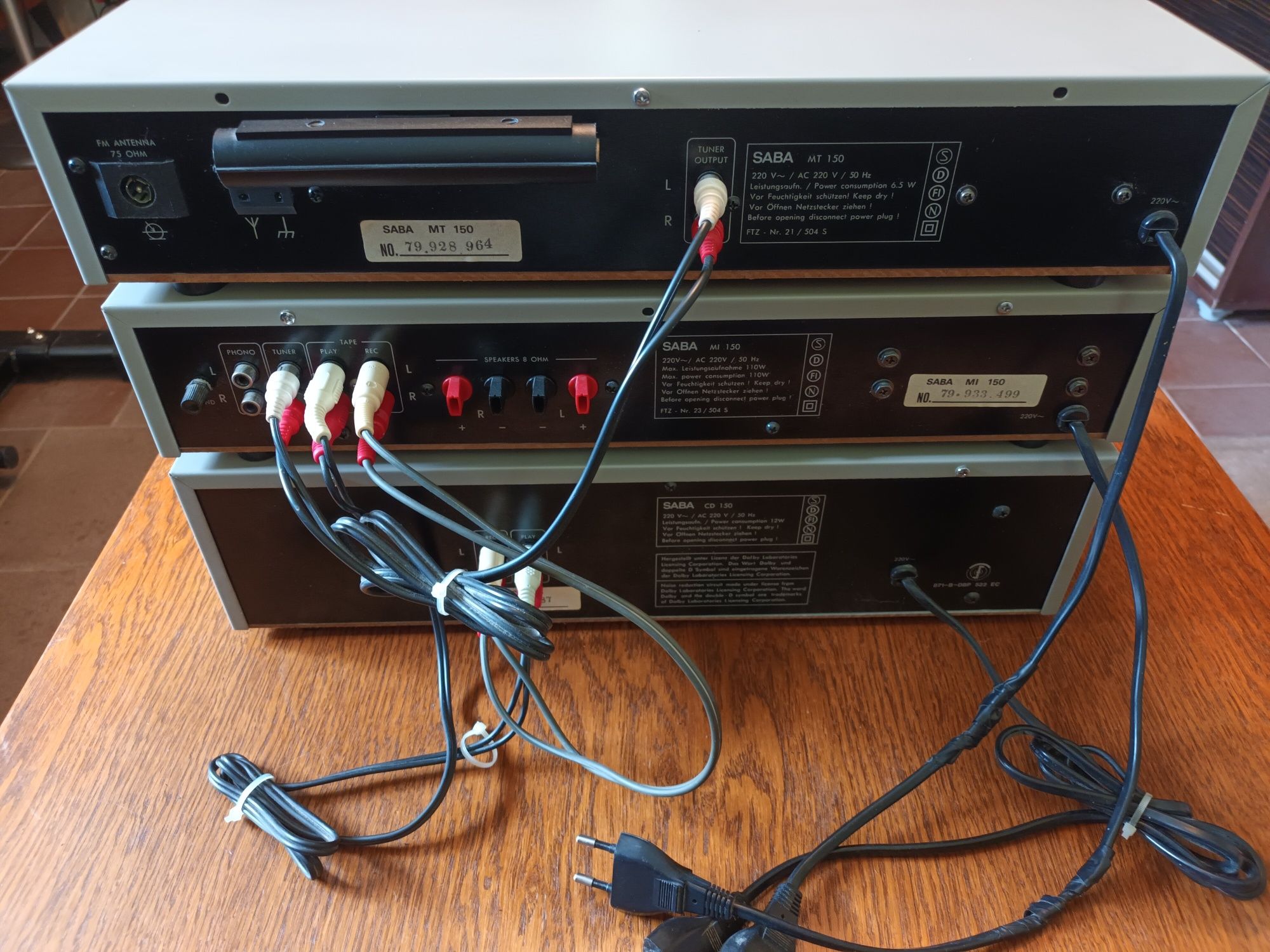 Saba Mi 150, MT 150, CD 150