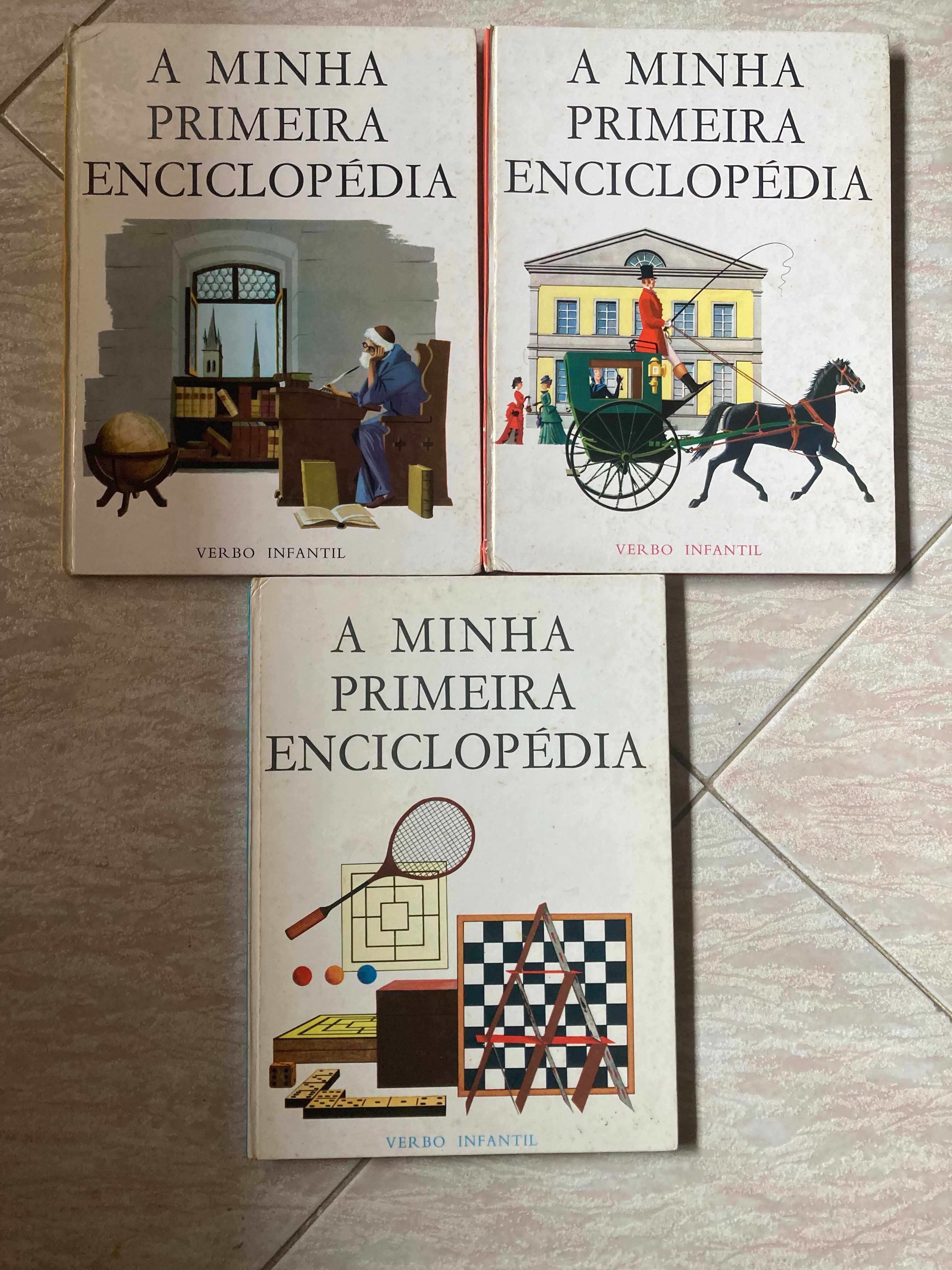 A Minha Primeira Enciclopédia (3 volumes)