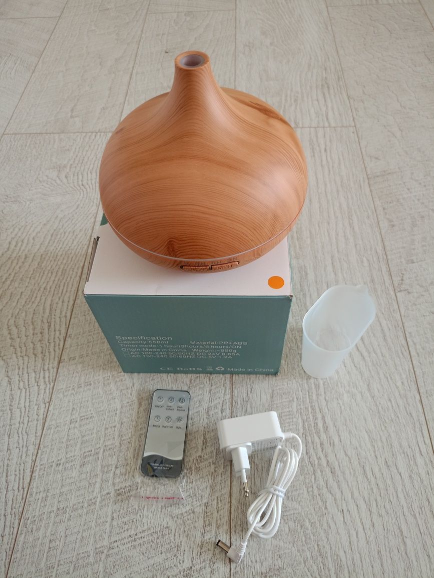 Арома дифузор. Зволожувач повітря Aroma Diffuser 7 LED color 500 мл