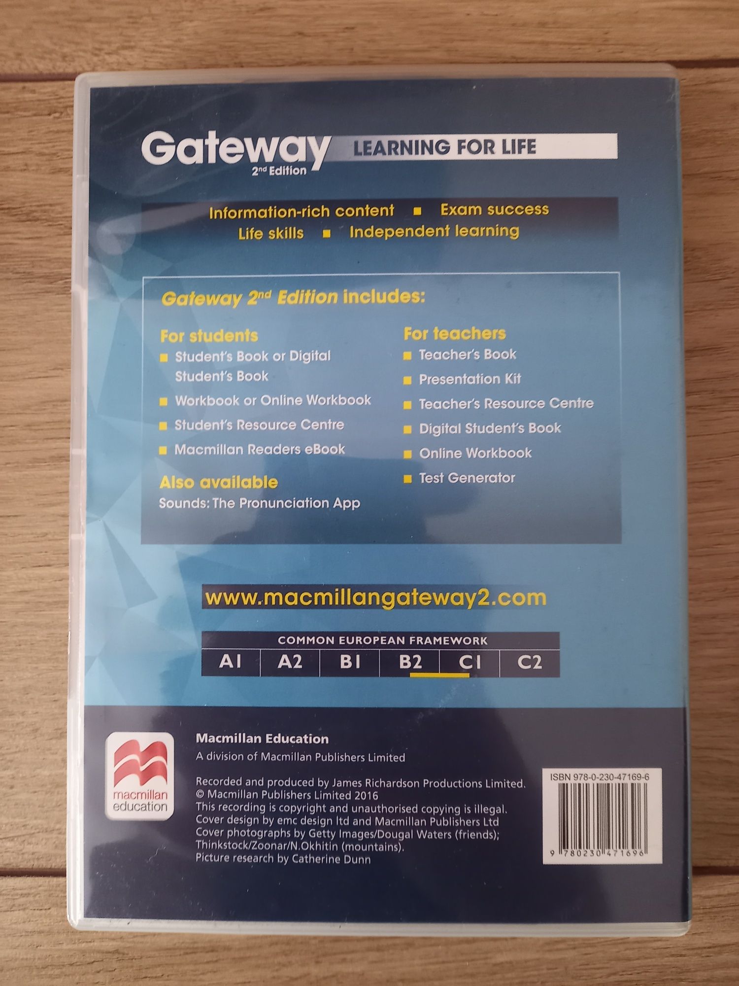 Gateway Class Audio CDs 2nd edition B2+