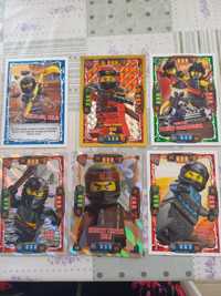 Karty lego ninjago 6 szt