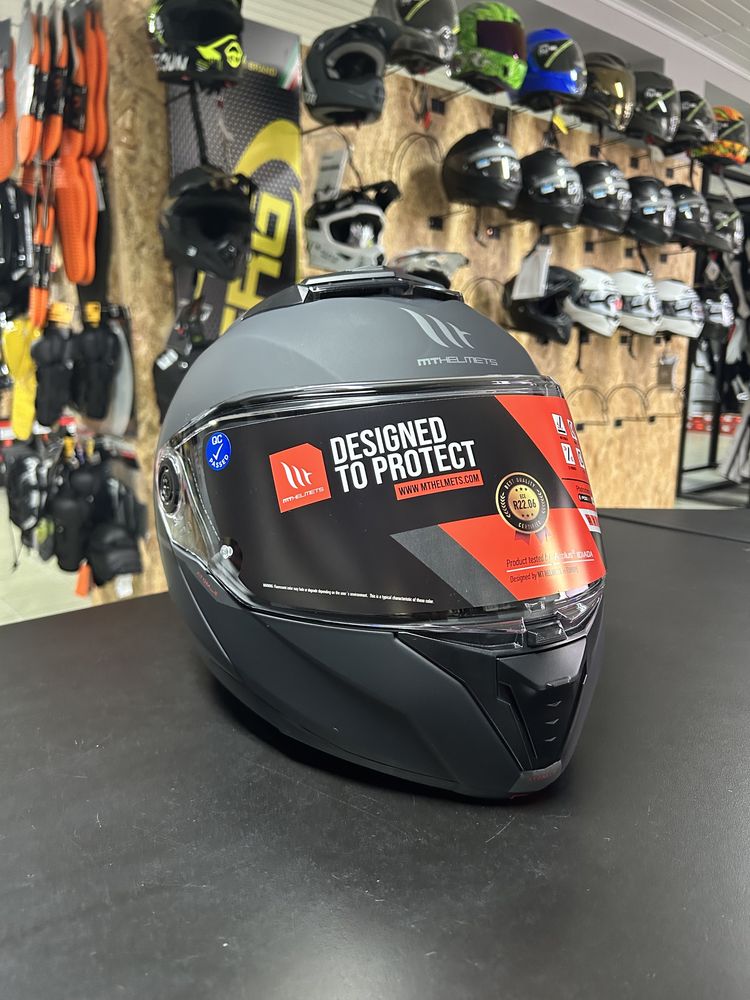 kask motocyklowy mt helmets ATOM 2 matt r. s m l xl