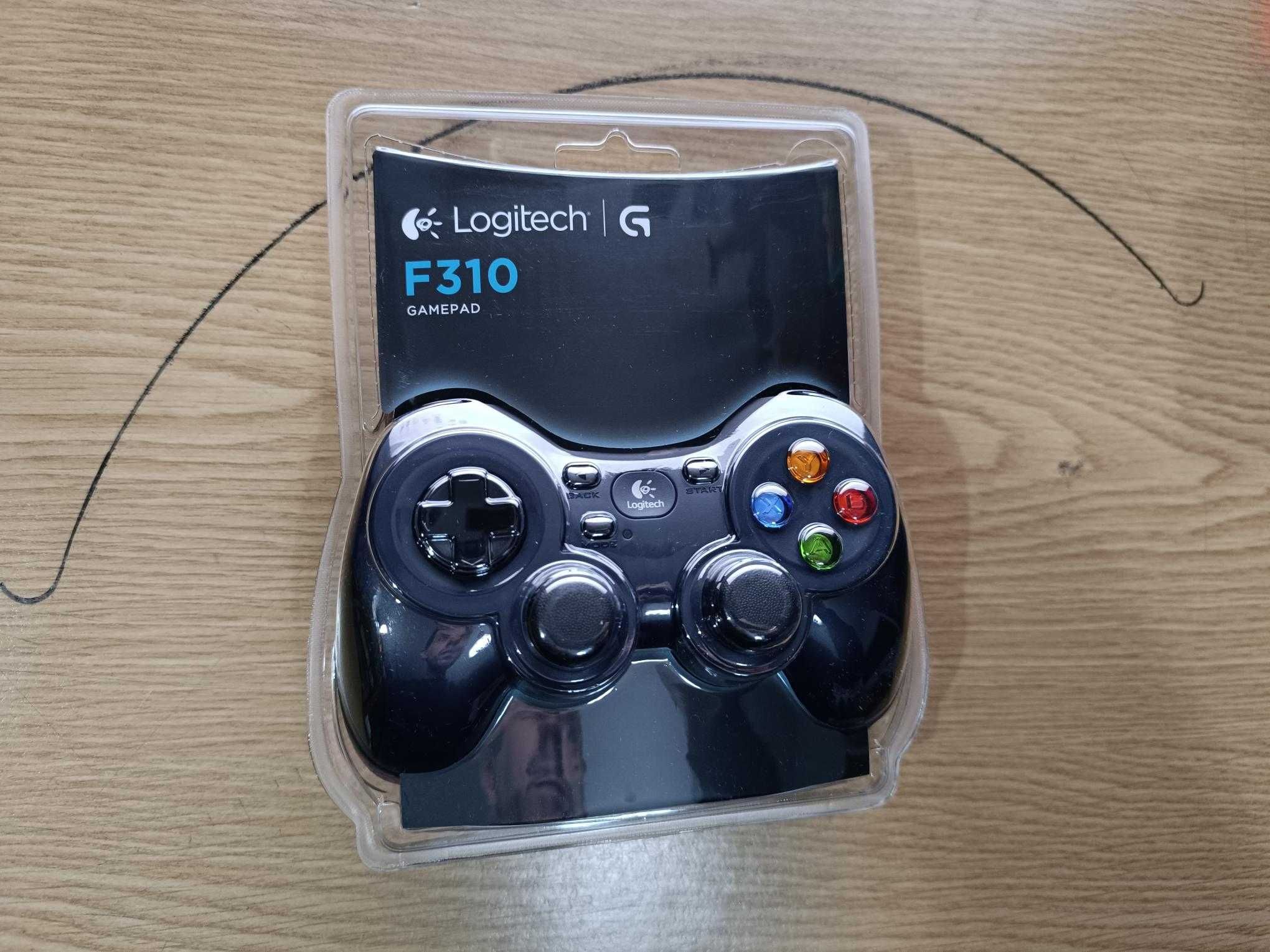Comando Joystick Logitech F310 Gamepad com cabo | NOVO