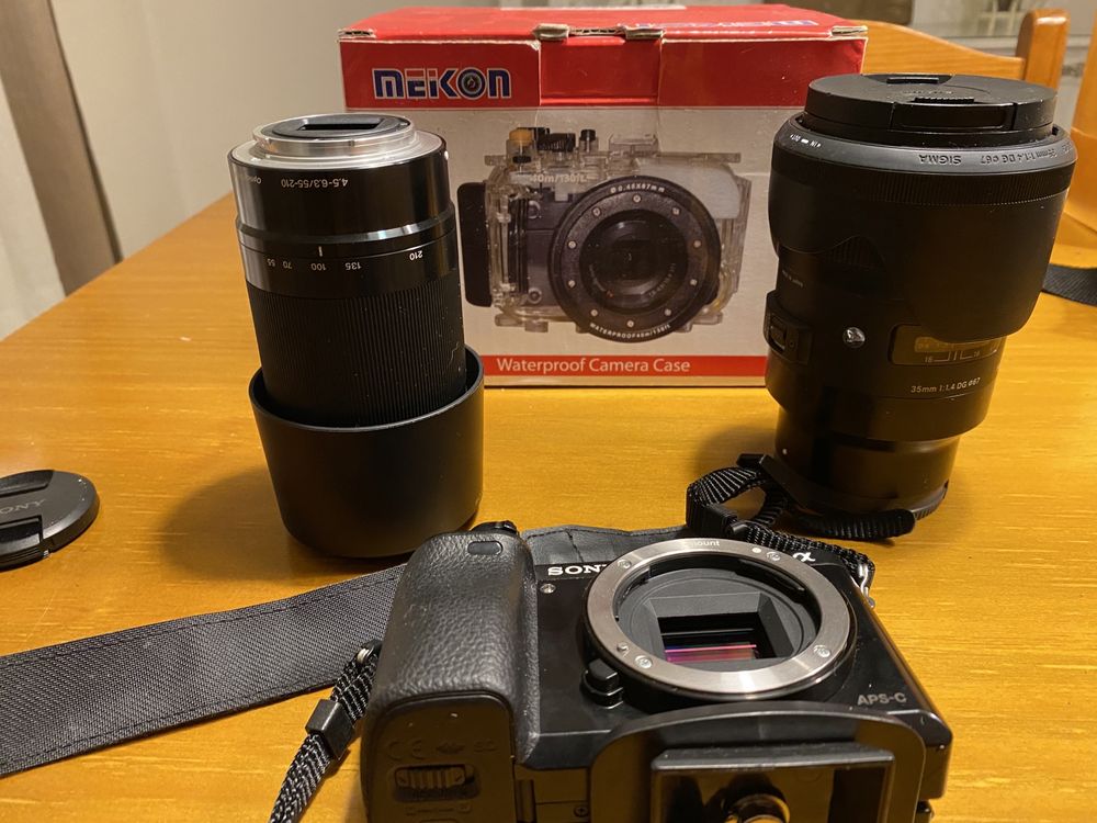 Vendo Sony Alpha 6000 aceito troca por Gopro 11 para cima o drone Dji.