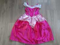 Aurora Disney sukienka strój przebranie kostium 5-7 lat  116-122