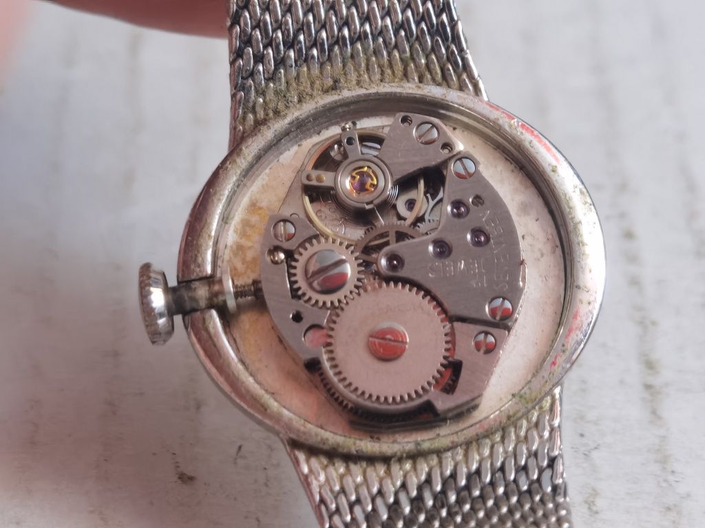 Stary szwajcarski zegarek pallas