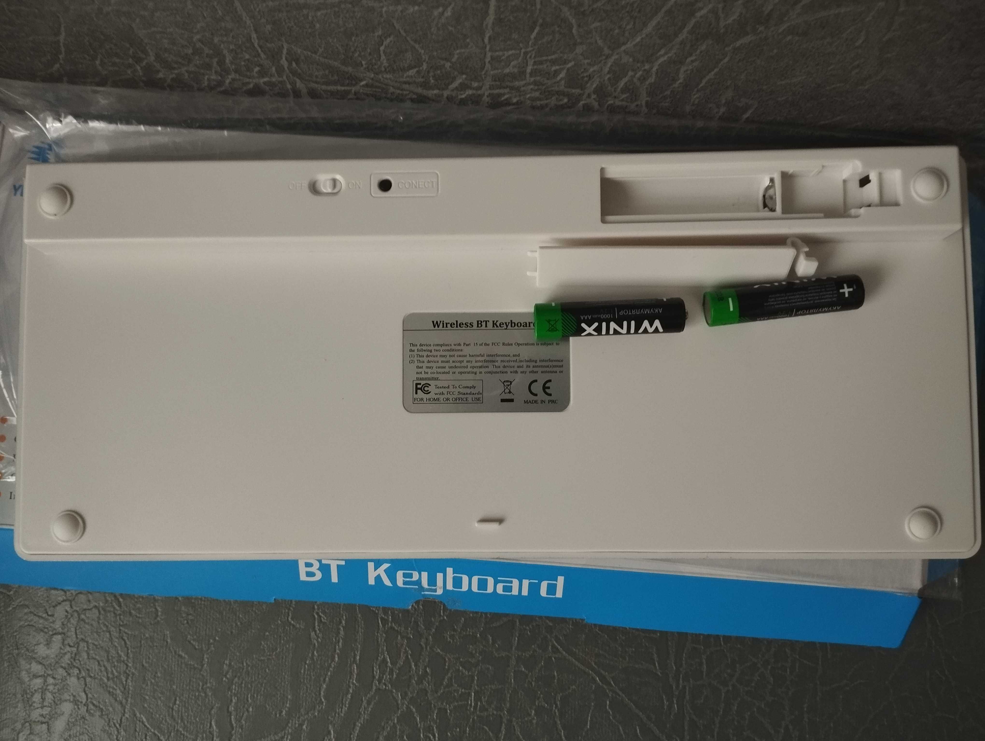 Мини Блютуз клавиатура BT Keyboard