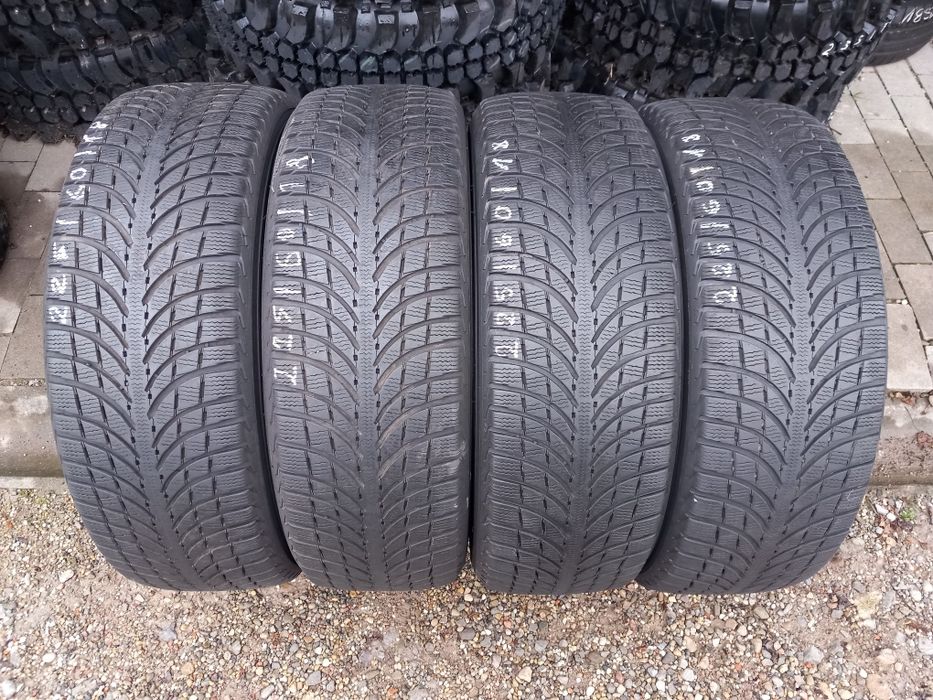 4x Opony Używane Zimowe 225/60R18 Michelin