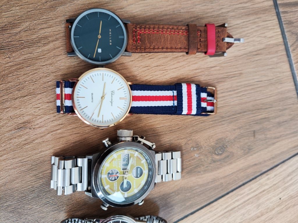 Kolekcja zegarków nowe