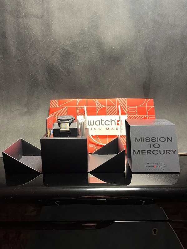 Omega x Swatch Mission to Mercury SO33A100 - Termiczny design