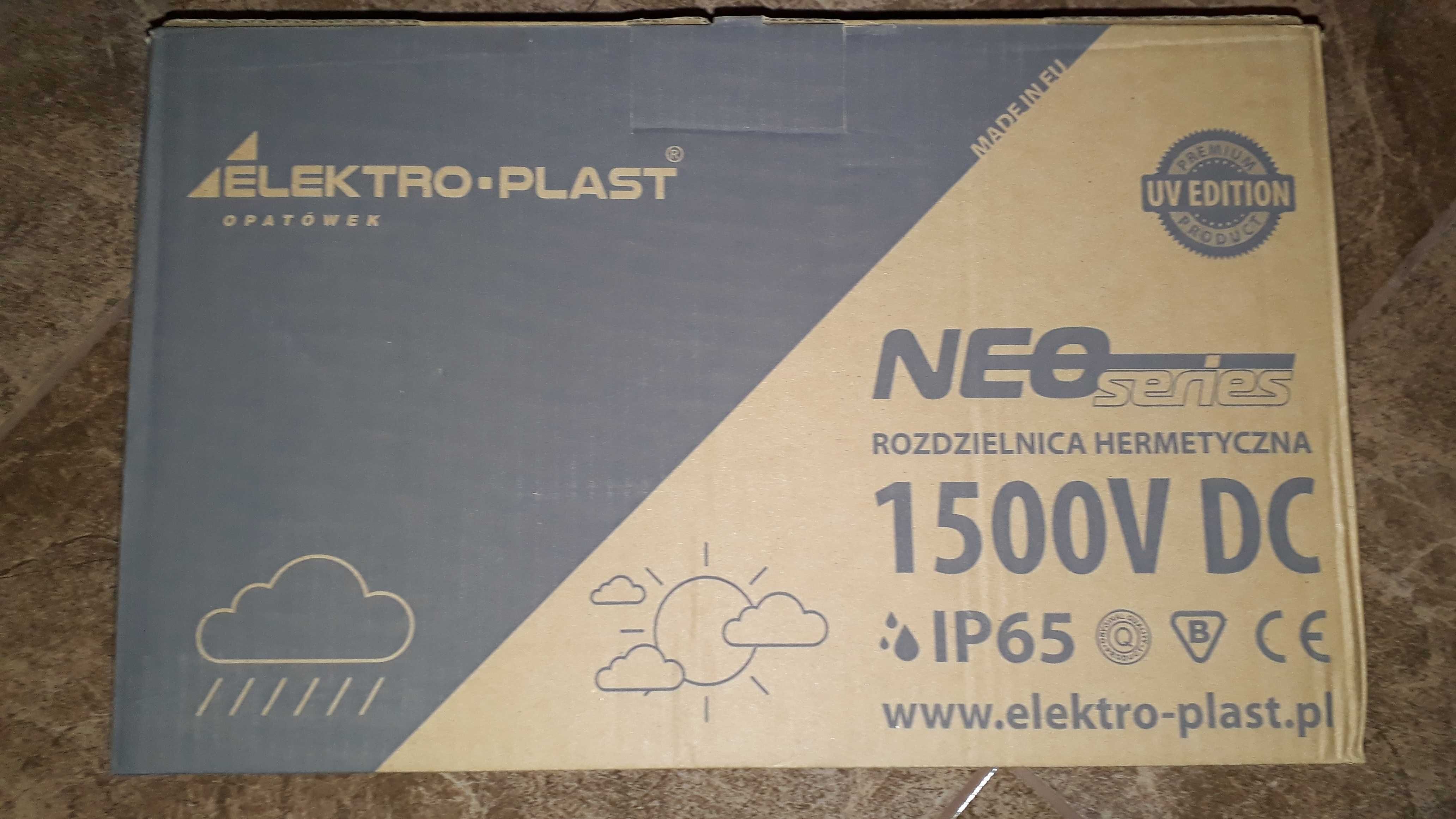 Rozdzielnica elektryczna Neo Electro-Plast 18 IP65 RH18/UV panel tylny