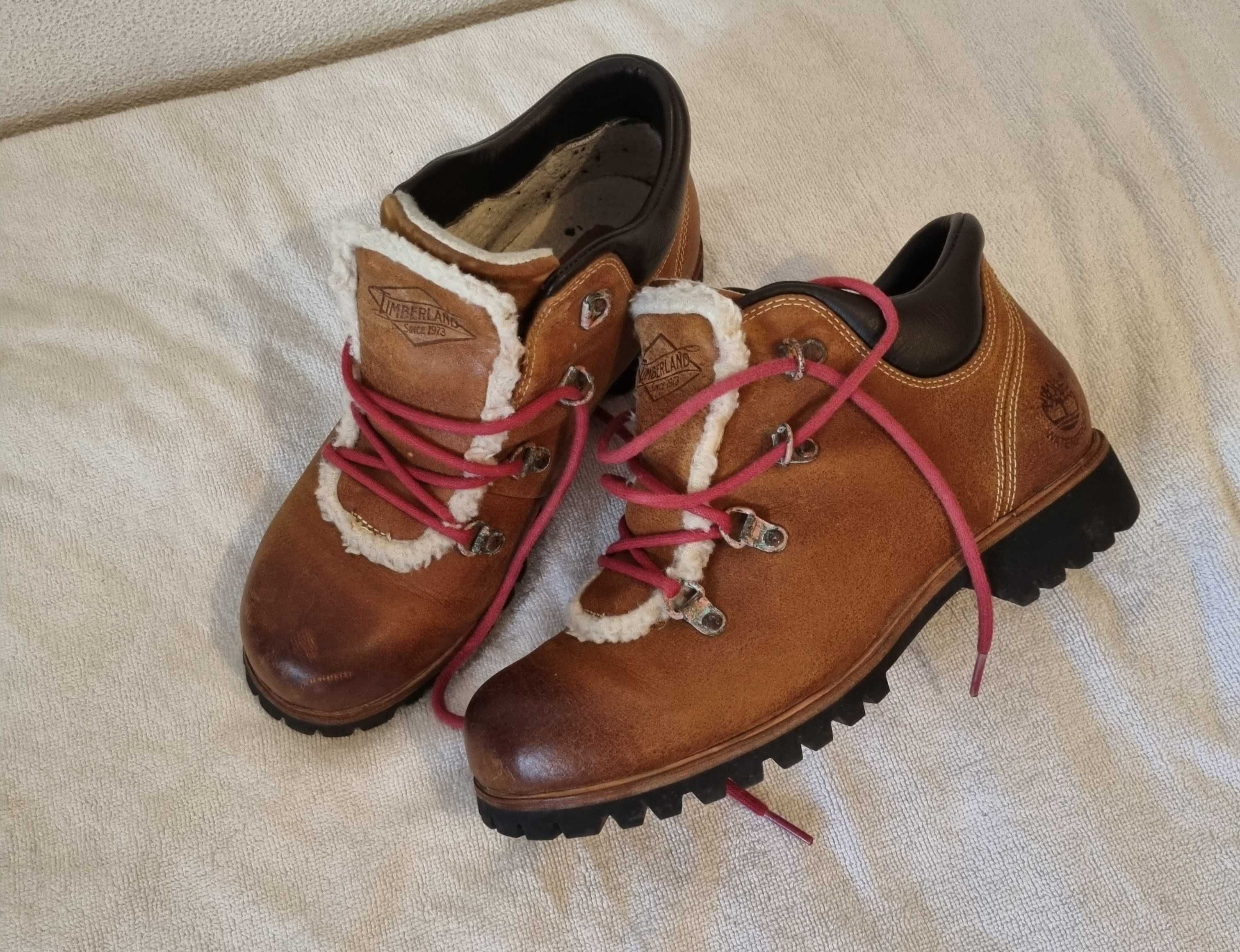 Botas Montanha em Pele