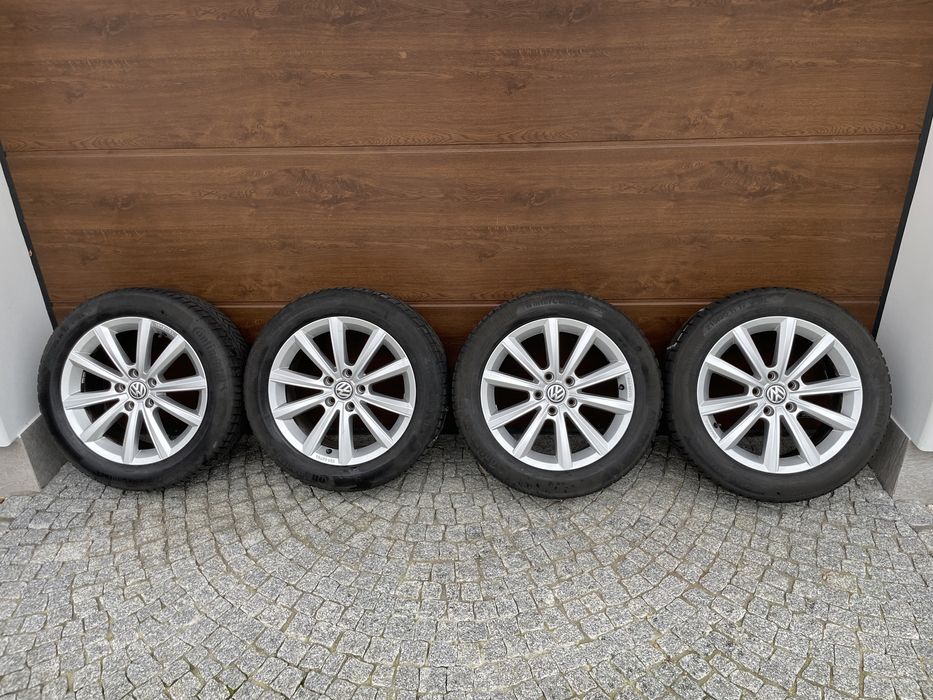 Koła zimowe, felgi 17 5x112 VW, Skoda T-roc, Tiguan, Golf, Seat